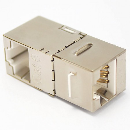 90 Degree Cat6 FTP RJ45 Coupler