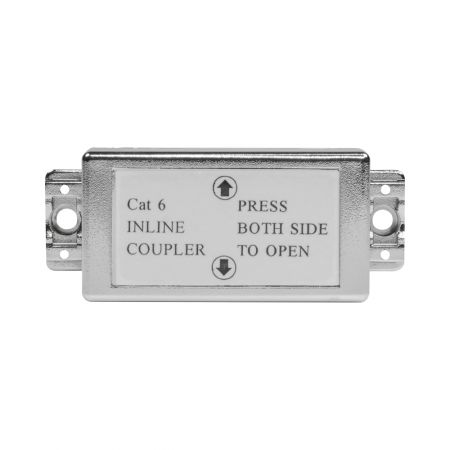 Cat.6 STP Shielded Inline Coupler - Cat 6 Shielded Punch Down Coupler For LAN Cable