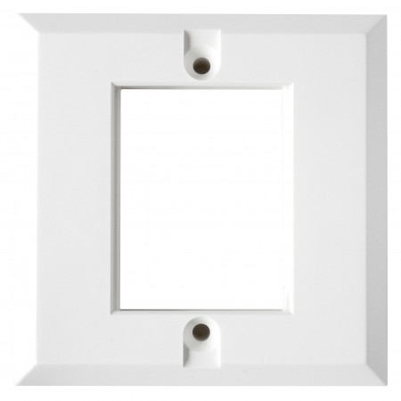 Placca Frontale Singola Stile Britannico 6C - 1, 2 Porte Disponibili Placca Frontale Stile Britannico 6C