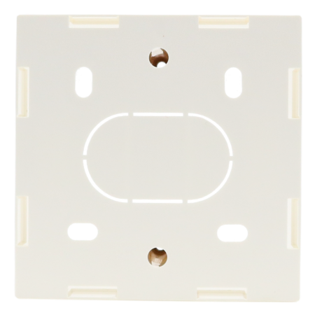 Caja de montaje RJ45 de un solo gang británica UL94V-0