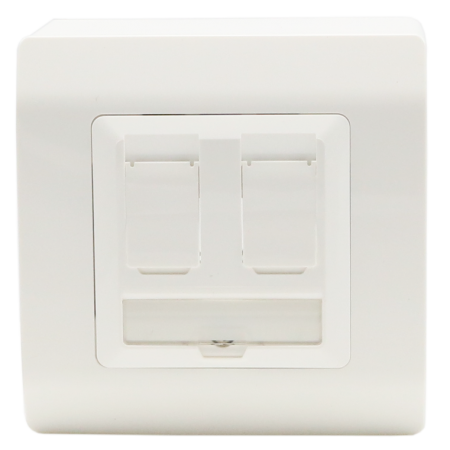 Scatola posteriore RJ45 tedesca UL94V-0