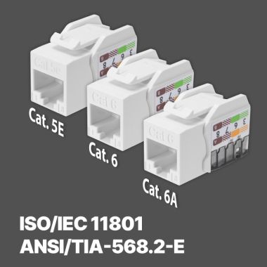 Reliable Connecting Hardware Compliant with ISO/IEC 11801