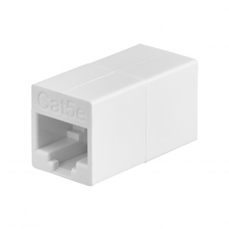 Cat.5E UTP 180 Degree Inline Coupler - Cat 5e UTP 180 Degree Ethernet Cable Extender