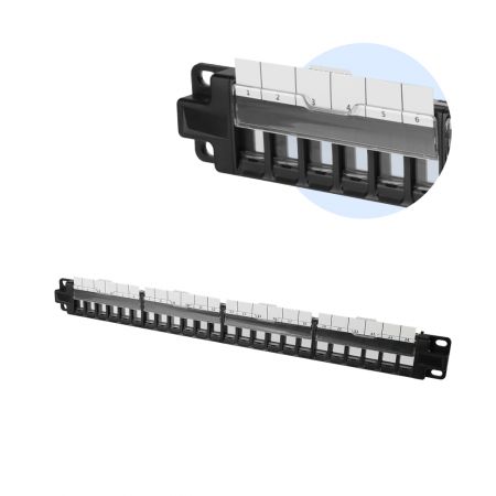 Painel em Branco 1U 24 Portas OEM e ODM