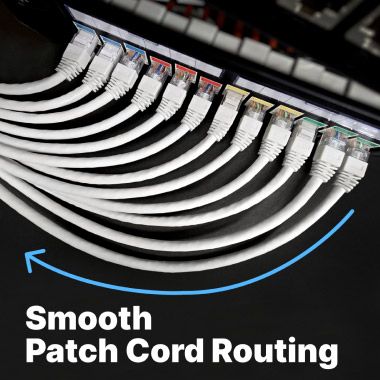 لوحة فارغة بزاوية RJ45 من نوع V للتوصيلات عالية الكثافة