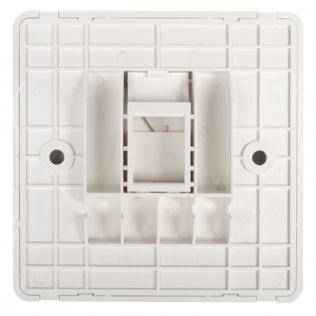 UL94V-0 British Style Modular Wall Plate 1 Port
