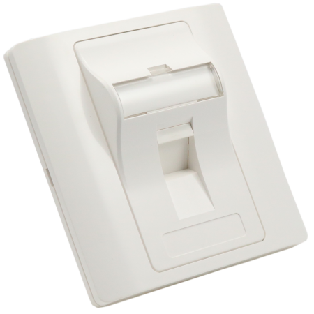 صفحه صورت زاویهدار بریتانیایی با 1 پورت و شاتر - صفحه صورت زاویهدار بریتانیایی با 1 و 2 پورت موجود