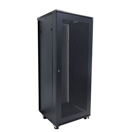 Armadio rack di rete SPCC 37U - Armadio Ethernet SPCC con porta in vetro temperato anteriore con serratura a maniglia
