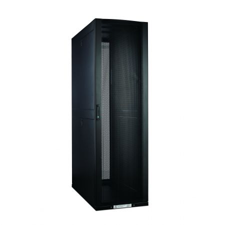42U SPCC serverrackskåp - SPCC Server Cabinet Med Framtuffad Glasdörr