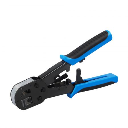 Herramienta de Crimpado para Enchufes RJ45 Passthrough