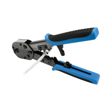 كماشة الضغط لمقبس مودولار Cat6 تمرير