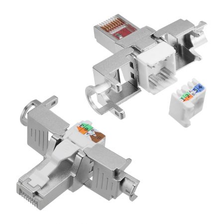 Conector de terminación de campo STP LED 8P8C