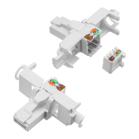 Conector de campo UTP LED para instalación en sitio