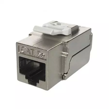 Cat.5E STP 90 fokos eszköz nélküli Keystone Jack - Cat 5e STP 90 fokos eszköz nélküli RJ45 8P8C kimenet