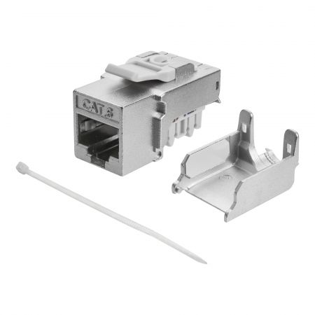 Jack modulare Cat6 schermato a 90 gradi certificato UL