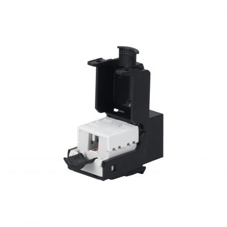 نقشههای سیمکشی T568A و T568B جک کیستون Cat6A UTP