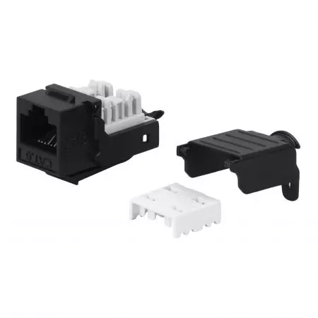 Jack Keystone Cat6 UTP senza attrezzi con cappuccio IDC