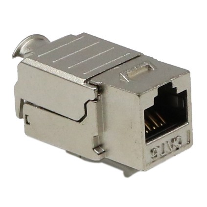 موصل كات 6 STP 8P8C مع مخططات الأسلاك T568A و T568B