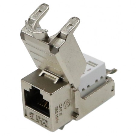 110 Punch Down Dual Function Cat 6 RJ45 Outlet