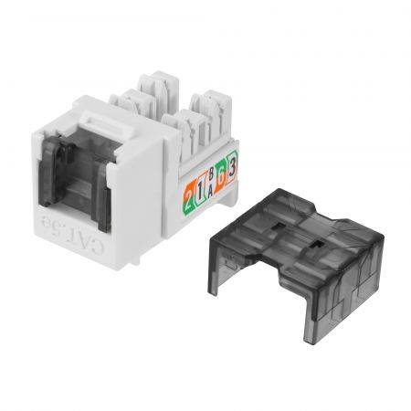 Cat 5e UTP Modular Jack For 23 to 26 Gauge Stranded And Solid wires