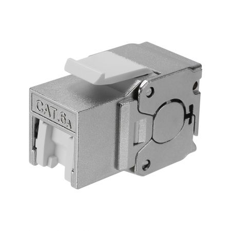 پورت اترنت 180 درجه بدون ابزار 8P8C با 3 ورودی کابل