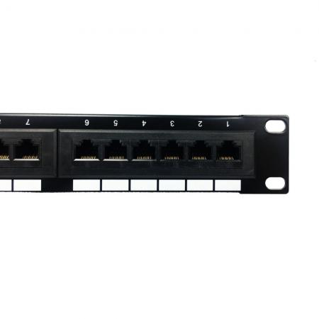 Ethernet Patchpanel Cat5E Unshielded 110 und Krone Typ