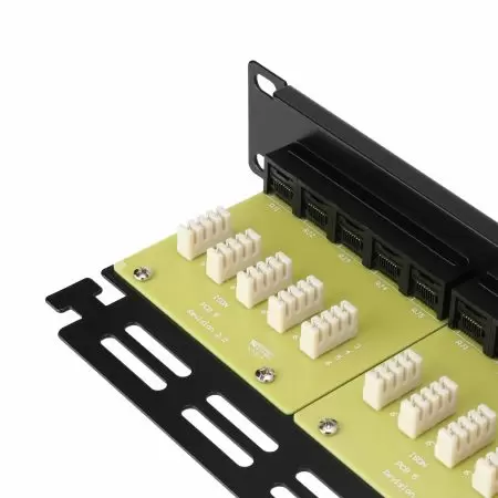 25-portowy panel krosowy Cat 3 do systemów telefonicznych