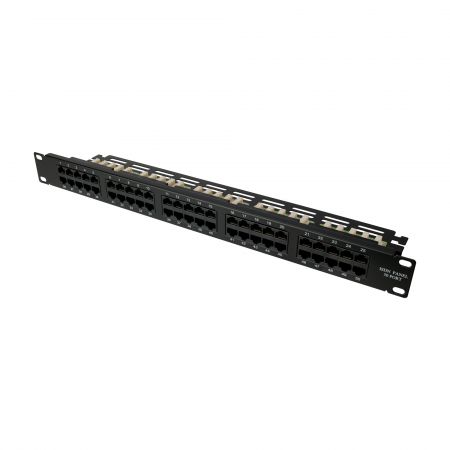 Cat. 3 50포트 음성 패치 패널 - 50포트 Cat 3 음성 패널