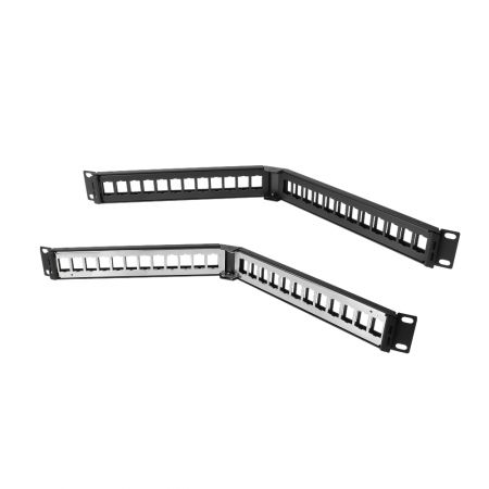 Składany Panel RJ45 Pusty Typ Kątowy