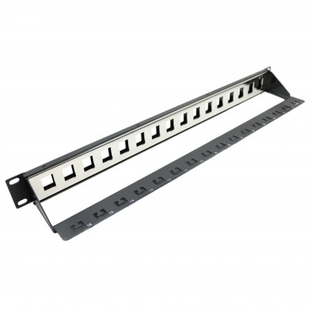 FTP üres patch panel 5~8um nikkel bevonattal