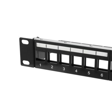 لوحة RJ45 STP فارغة لموصلات كات 8P8C