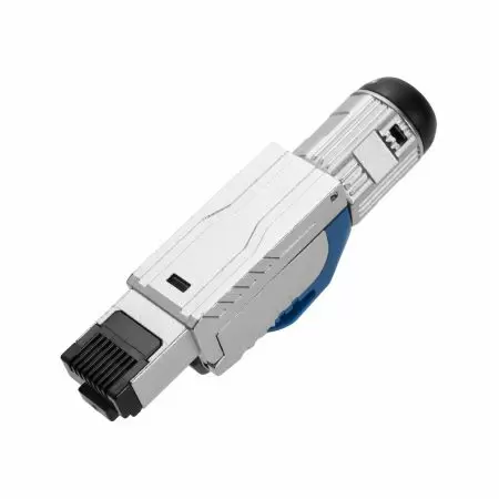 PoE++ Cat6A RJ45 Field-Installable Plug