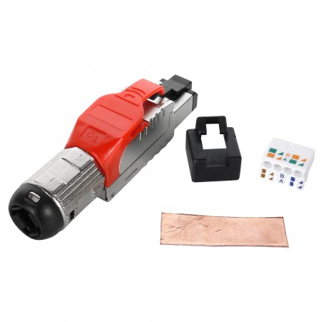 OEM Cat6A STP Tool Free Plug