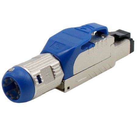 RJ45 Cat.8 Pluggen - Cat8 8P8C STP Veldterminatieplug