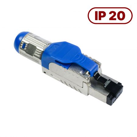 IP20 Cat 8 Field Termination Plug
