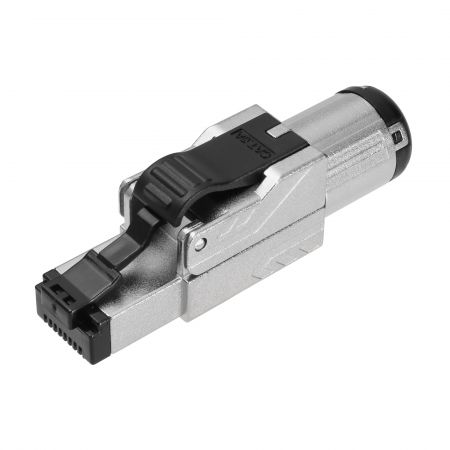 RoHS 인증 Cat6A STP 툴 프리 플러그