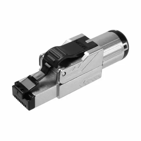 Cat.6A STP Short Field Termination Plug - Cat 6A Shielded Toolless Short Field Termination Plug