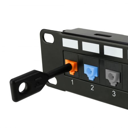 ฝาครอบฝุ่นที่ล็อคได้สำหรับพอร์ต RJ45