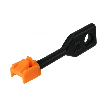 50-Pack RJ45 Dust Covers With Handle – CAT5e/6/6A Ethernet Jack Protectors – Black