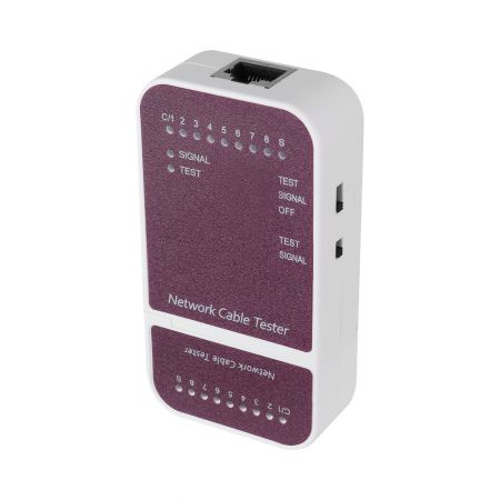 RJ45 LED 이더넷 케이블 테스터 - LED 기능이 있는 RJ45 네트워크 케이블 테스터