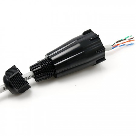 Stivale di assemblaggio impermeabile per cavi industriali esterni