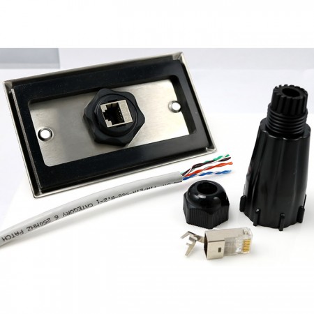 RJ45 Waterproof Assembly Kit For Outdoor Cable