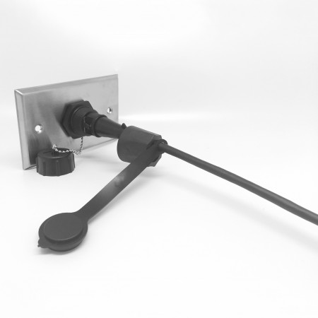 IP68 Endüstriyel Cat5E STP 8P8C RJ45 Konnektörleri