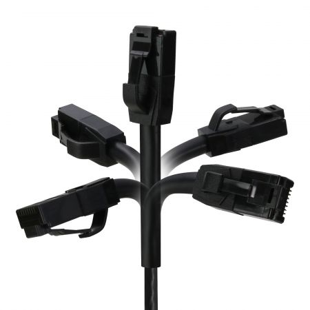 کابل پچ Cat6 قابل انعطاف با زاویه ۳۶۰ درجه