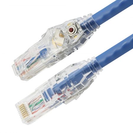 كابل التصحيح Cat.6 UTP 24 AWG LED - كابل التصحيح Cat6 LED معتمد من ETL و FORCE