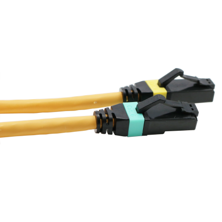 Cat 6 Ethernet kábel változtatható színkódoló klipszekkel