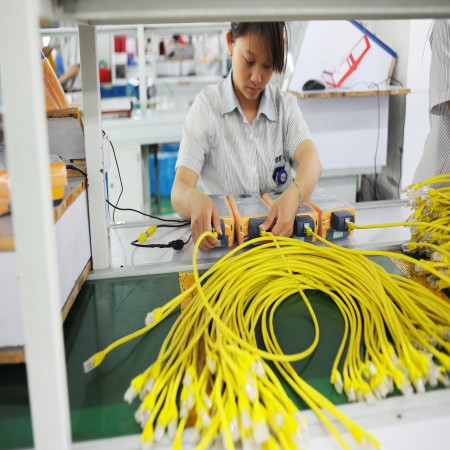 SFTP 26 AWG 100 Porcento Teste de Componente Cabo de Conexão Cat6A