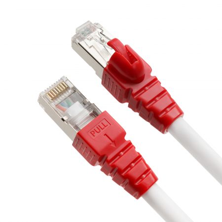 RJ45 Cat6A 50 U" Cabo de Patch Fácil de Retirar