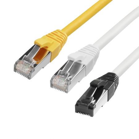 Cat6A RJ45 50u" Goldbeschichtetes Patchkabel
