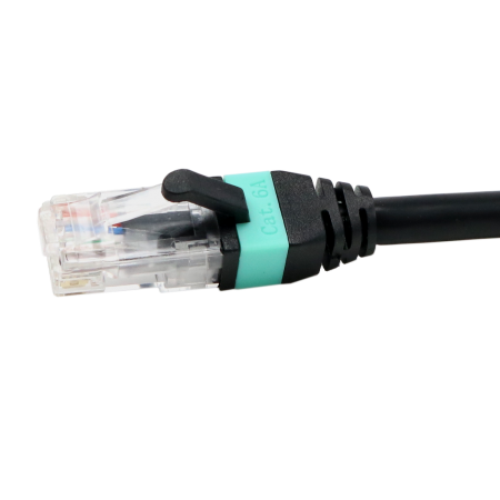 Cat6A patchkabel med anpassade kontaktfärger